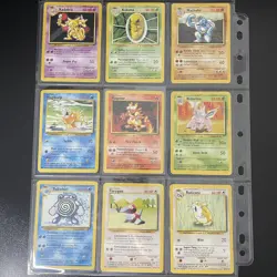 ⭐Complete Pokemon Base Set Common Uncommon Cards 1999⭐Pokemon Base Set starter - Image 2