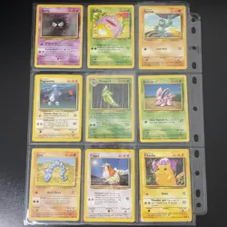 ⭐Complete Pokemon Base Set Common Uncommon Cards 1999⭐Pokemon Base Set starter - Image 4