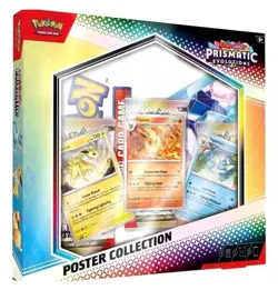 Pokemon TCG SV8.5 Prismatic Evolutions Poster Collection Box Factory Sealed - Image 1