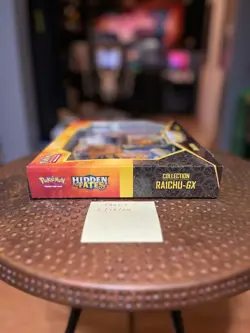 Pokemon 2019 Hidden Fates - Raichu GX Collection Box (Factory Sealed) - Image 5