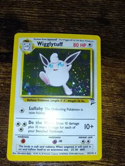 Pokemon Base Set 2 Wigglytuff 19/130 Holo Rare - Image 2
