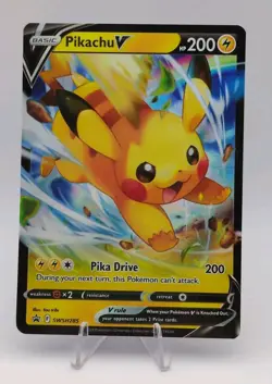 Pikachu V - SWSH285 - Sword & Shield Promo - Pokemon TCG - NM - HOLO - Image 1