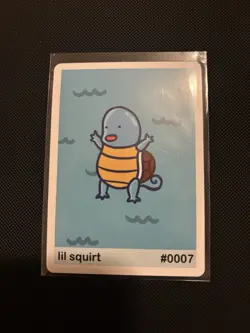 Lil Squirt (Squirtle) #0007 - Gen 1 Pookiemoot Fan Art - Pokemon - Image 1