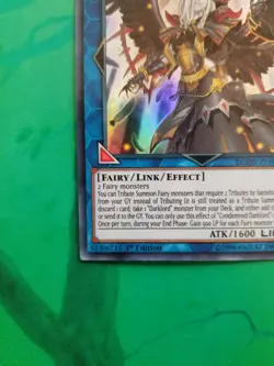 Yugioh Condemned Darklord DUOV-EN006 Ultra Rare 1st Ed NM - Image 2