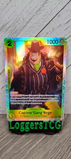 One Piece TCG Capone "Gang" Bege / OP11-101 SR NM - Image 1