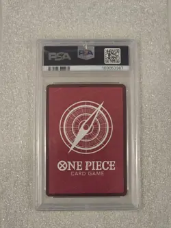 One Piece Wings Of The Captain Uta OP06-001 Leader Alt Art PSA 10 English - Image 2