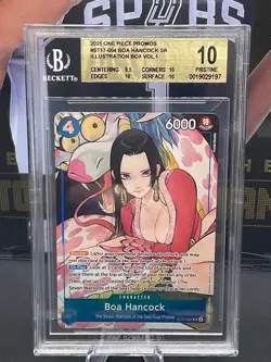 2025 One Piece Promos ST17-004 Boa Hancock SR Illustration Box Vol. 1 BGS 10 - Image 1