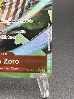 Roronoa Zoro OP14-015 Alt Art Rare One Piece TCG English - Image 4