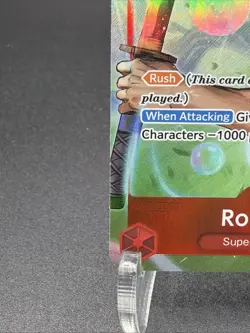 Roronoa Zoro OP14-015 Alt Art Rare One Piece TCG English - Image 5