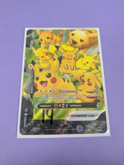 Pikachu V-UNION - SWSH141 - Promo Sword & Shield Promos - Pokemon Card - NM - Image 3