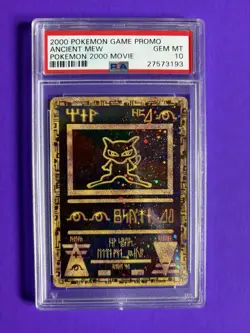 PSA 10 Ancient Mew 2000 Pokemon game movie promo- english- GEM MINT card - Image 1