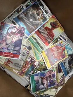 One Piece Tcg Mixed Bulk Lot 2300 Cards+ Sets From OP12-OP14,prb02,st19 - Image 1