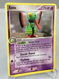 Xatu 29/107 - EX Deoxys Set Rare Pokemon Card Yuka Morii - Heavily Played - Image 2