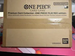 One Piece TCG | Premium Card Collection Film Red Edition | Bandai English Sealed - Image 1