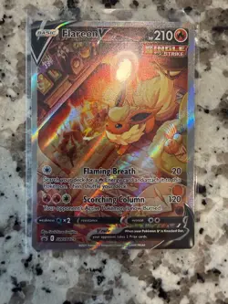 Flareon V SWSH179 SWSH: Sword & Shield Promo Cards Holo - Image 1