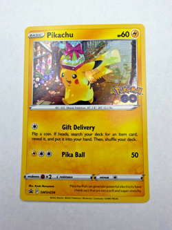 Pokemon NM Pikachu SWSH234 SWSH: Sword & Shield Promo Cards Holo SWIRL - Image 2