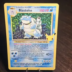 Pokemon Blastoise Celebrations Classic Collection Holo Rare Card No.2/102 HP100 - Image 1