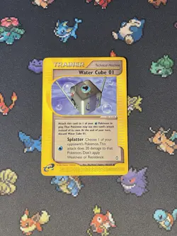 Pokemon Cards Water Cube 01 140/147 Uncommon Aquapolis WOTC - (MP+) - Image 1