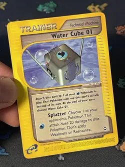 Pokemon Cards Water Cube 01 140/147 Uncommon Aquapolis WOTC - (MP+) - Image 2