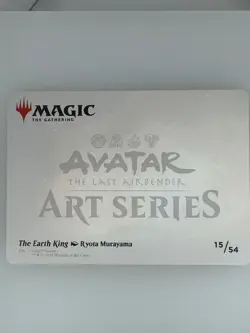 MTG Art Series: Avatar: The Last Airbender The Earth King Art Card 15 NM - Image 2