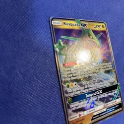Pokemon Rayquaza GX 109/168 Holo Ultra Rare Card Celestial Storm - NM/Mint - Image 3
