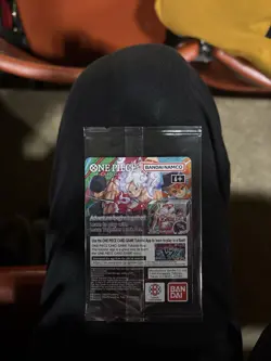 One Piece Monkey D. Luffy US Voyage College Basketball Card Rutgers IN HAND - Image 2