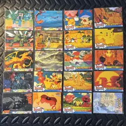 Pokemon 1999 Topps Mewtwo Strikes Back Movie Blue card set 1-59 w/ checklist 1B - Image 2