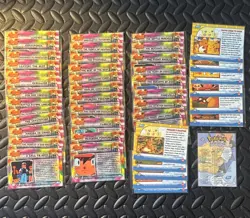 Pokemon 1999 Topps Mewtwo Strikes Back Movie Blue card set 1-59 w/ checklist 1B - Image 3