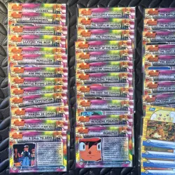 Pokemon 1999 Topps Mewtwo Strikes Back Movie Blue card set 1-59 w/ checklist 1B - Image 5
