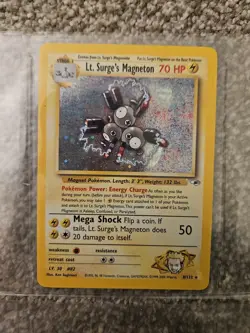 Pokemon Gym Heroes Lot Of 21 Cards Magneton And Erika Holo Great Condition! - Image 2