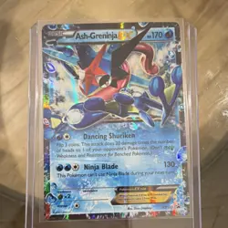 Pokemon Ash-Greninja EX XY133 XY Promo Holo Basic English Pokemon TCG Card - Image 1