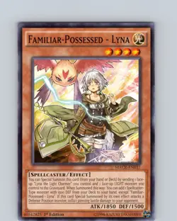 Yu-Gi-Oh TCG Familiar Possessed - Lyna MACR-EN037 1st Edition Common Card NM - Image 1