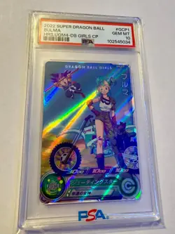 PSA 10 Bulma UGM4-GCP1 2022 Super Dragon Ball Heroes Card Japanese - Image 1