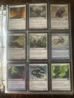 Binder of Magic The Gathering MTG Cards Collectible Card Game 2009 Bulk Lot #5 - Image 5