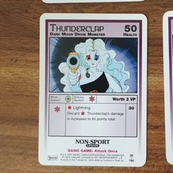 SAILOR MOON THUNDERCLAP DARK MOON SAILOR MOON PROMO CARD 2000 DART FLIPCARDS - Image 1