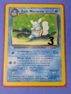 Dark Wartortle - 39/110 - Uncommon Legendary Collection - Pokemon Card - NM - Image 3