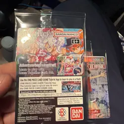 One Piece Monkey.D.Luffy US College Basketball Promo Card 1/23 In HAND - Image 2