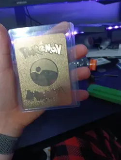 Gold Metal Pokemon Card Charizard VMAX Gift/Display - Image 2