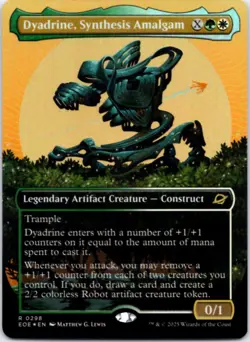Dyadrine, Synthesis Amalgam (Borderless) (Foil) Edge of Eternities, 298 NM - Image 1