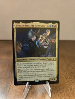 Don Andres, the Renegade Commander: the Lost Caverns of Ixalan Foil - Image 1