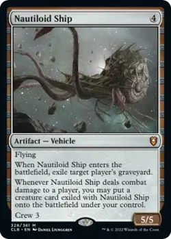 MTG Nautiloid Ship - 328 / English / Near Mint - Image 1