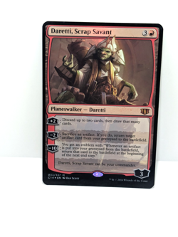 Daretti, Scrap Savant - Commander - Oversized - Foil - Mythic - C14 033 - - Image 1