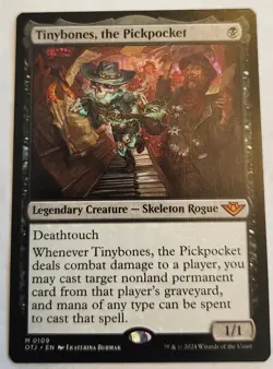 Tinybones, the Pickpocket Outlaws of Thunder Junction Mythic Regular NM+ - Image 1