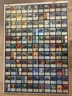 Ravnica Allegiance Magic: The Gathering Uncut Sheet Rares and Mythics - Image 1
