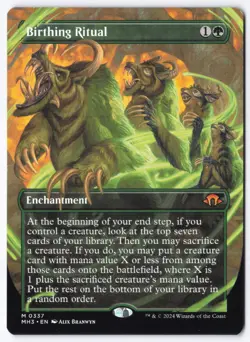 Birthing Ritual (Borderless) M Modern Horizons 3 337 NM - Image 1