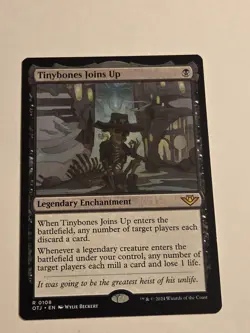 Tinybones Joins Up X1 OTJ MTG Outlaws of Thunder Junction - Image 1