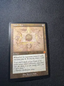 Mind's Eye - Schematic Retro Frame The Brother's War Retro Artifacts NM MTG - Image 1