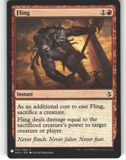 Fling - The List Reprints - MTG - Common - #132 - NM - Image 1