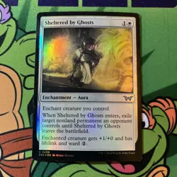 MTG / Sheltered By Ghosts - Foil / Nm - Image 1