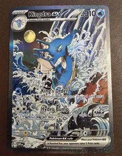 Pokemon Scarlet & Violet Kingdra Ex 131 Full Art Promo 🔥 - Image 1